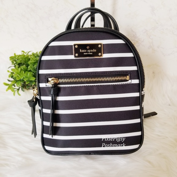 kate spade Handbags - NWT Kate Spade Mini Bradley Stripes